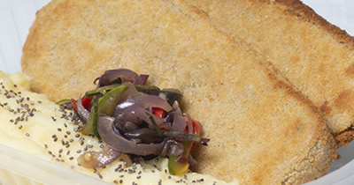 Chuni - Familia Scietti - Recomendaciones del Cheff - Milanesa de Berenjenas