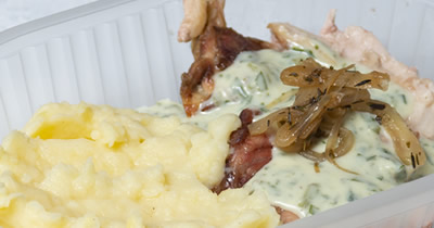 Chuni - Familia Scietti - Últimas Novedades - Pollo con salsa Florentina