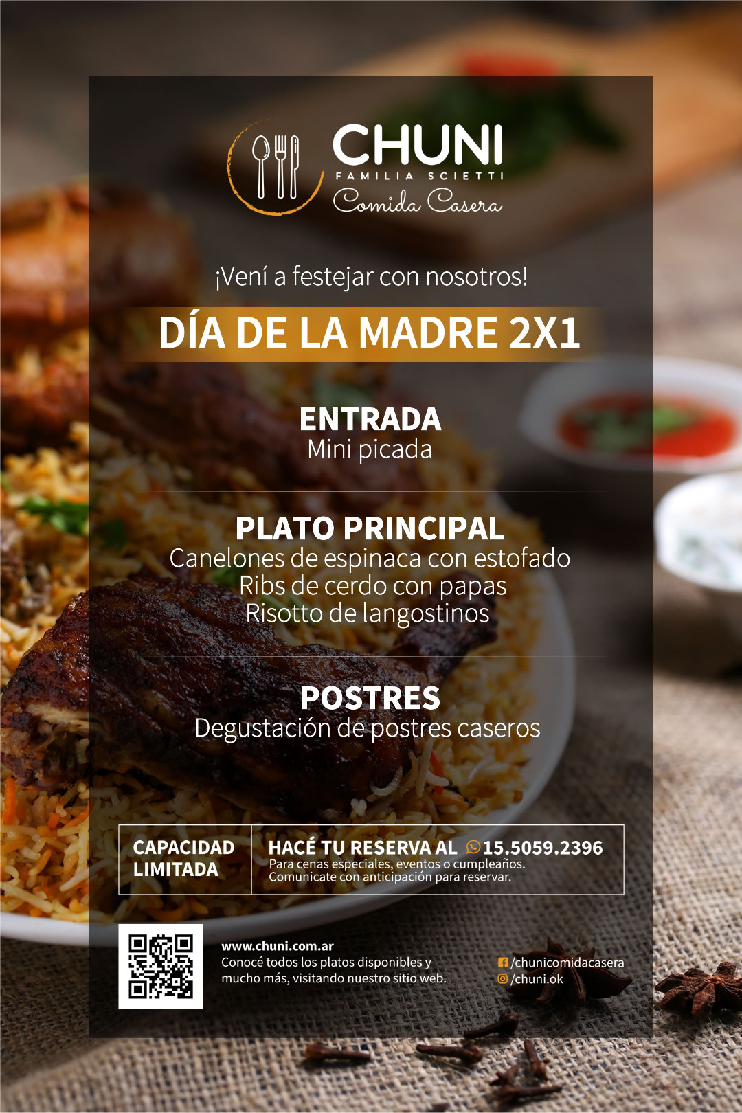 Chuni - Familia Scietti - Comida Artesanal